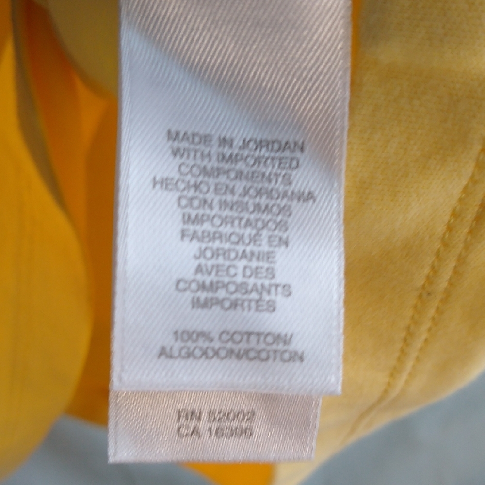 Liz Claiborne 1X Baby-Yellow 3/4 Sleeve V-Neck Top - Picture 3 of 10